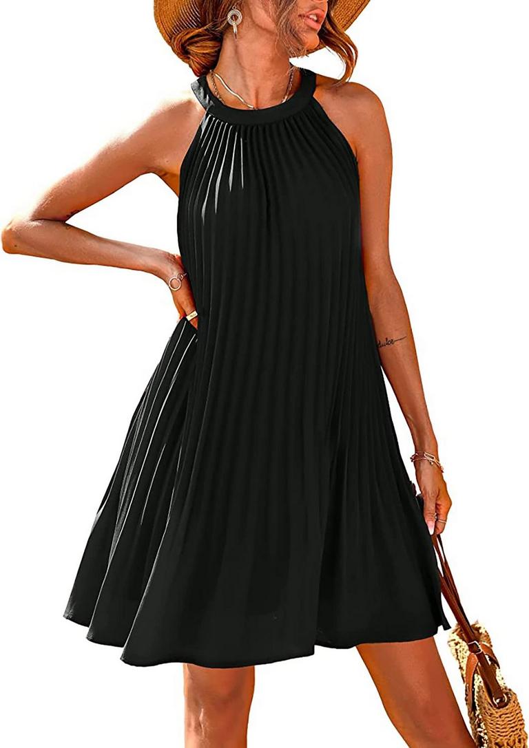 PRETTYGARDEN XS BLACK DRESS