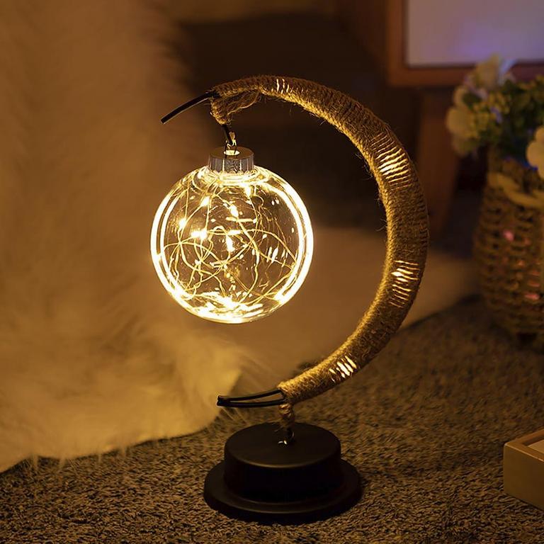 MOON LAMP YELLOW LIGHT