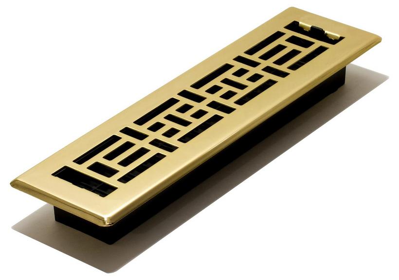DECOR GRATES FLOOR REGISTER 2"X12"