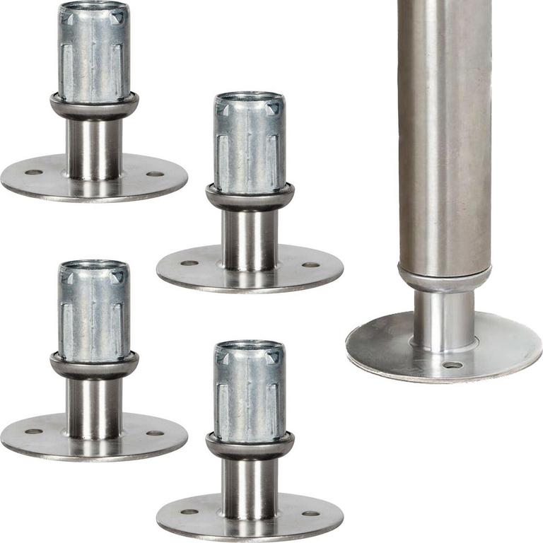 SS ADJUSTABLE FLANGED FEET