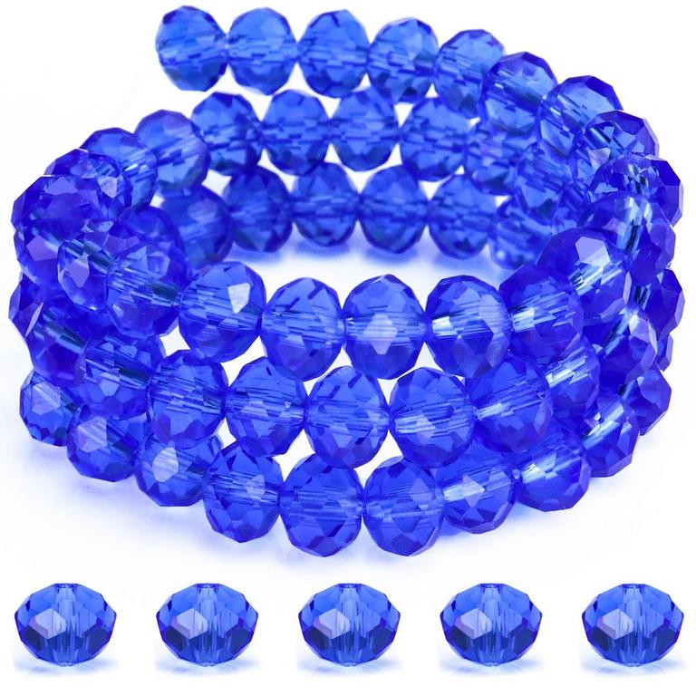 DOWARM 8MM SAPPHIRE BEADS