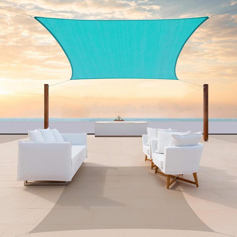 COLOURTREE SUN SHADE SAIL 8'X10'