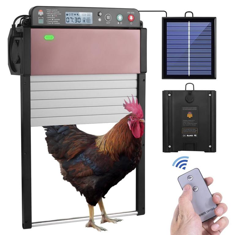 SOLAR POWERED CHICKEN DOOR