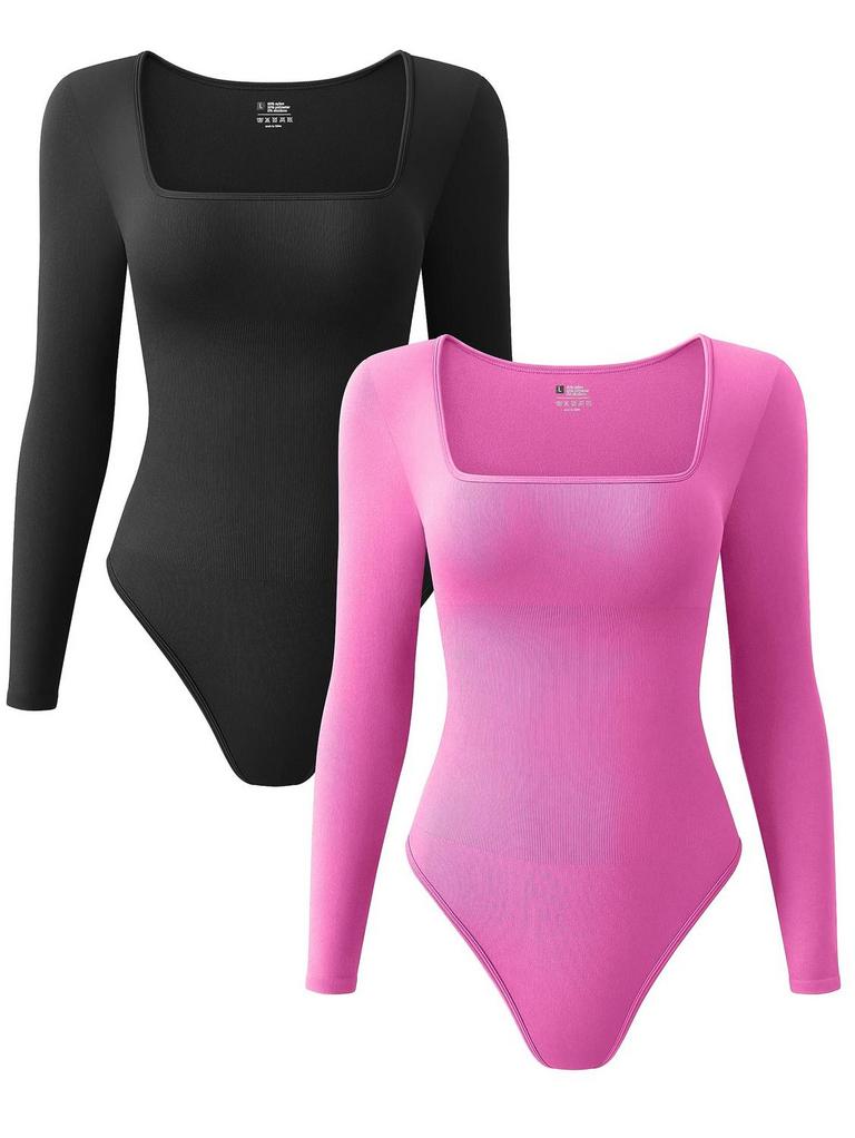 OQQ WOMEN 2PC BODYSUITS