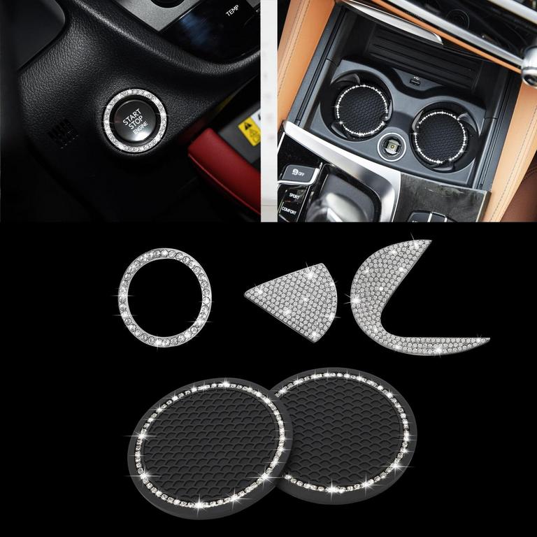 TOMALL BLING CAR CUP HOLDER SET