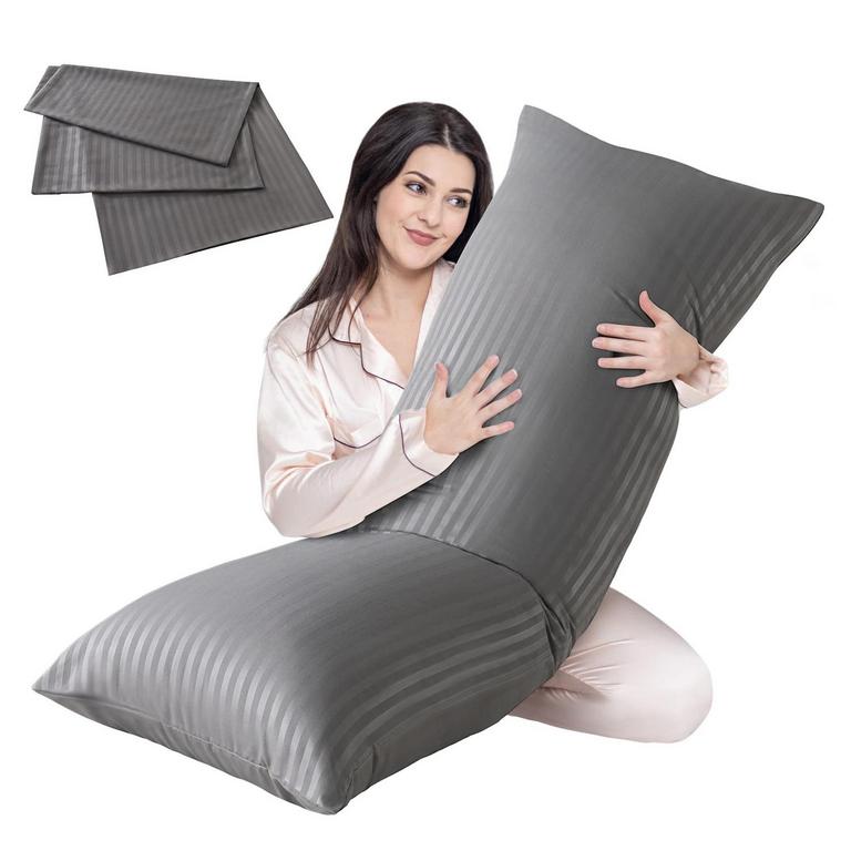 COSYBAY GREY BODY PILLOW