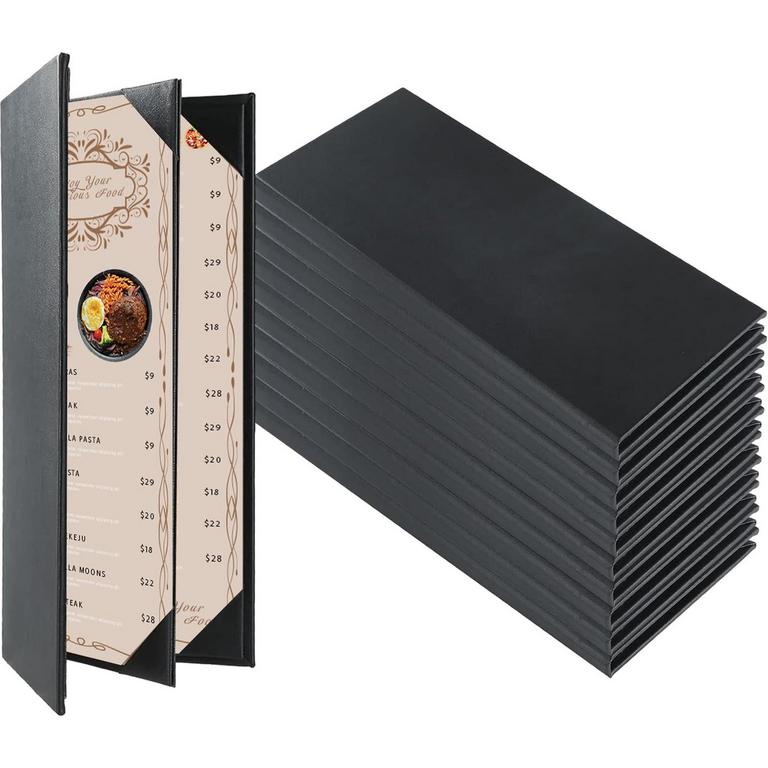 RESTAURANT MENU COVERS 10PK