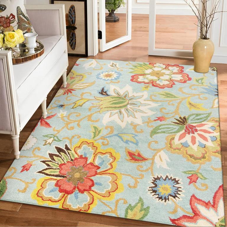 LAHOME 5'X7' FLORAL RUG