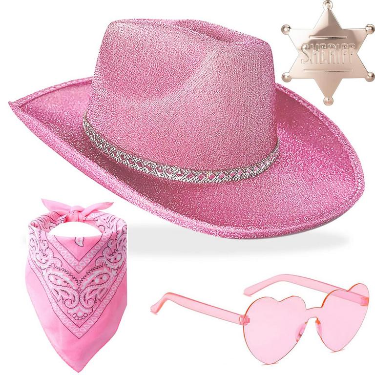 COWGIRL HAT ACCESSORY SET