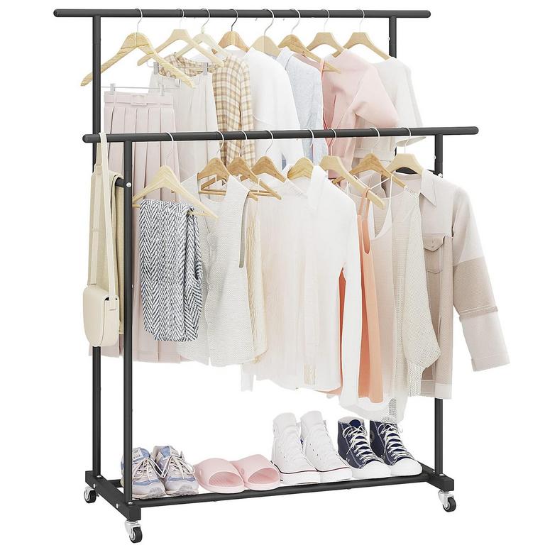 CALMOOTEY DOUBLE ROD RACK