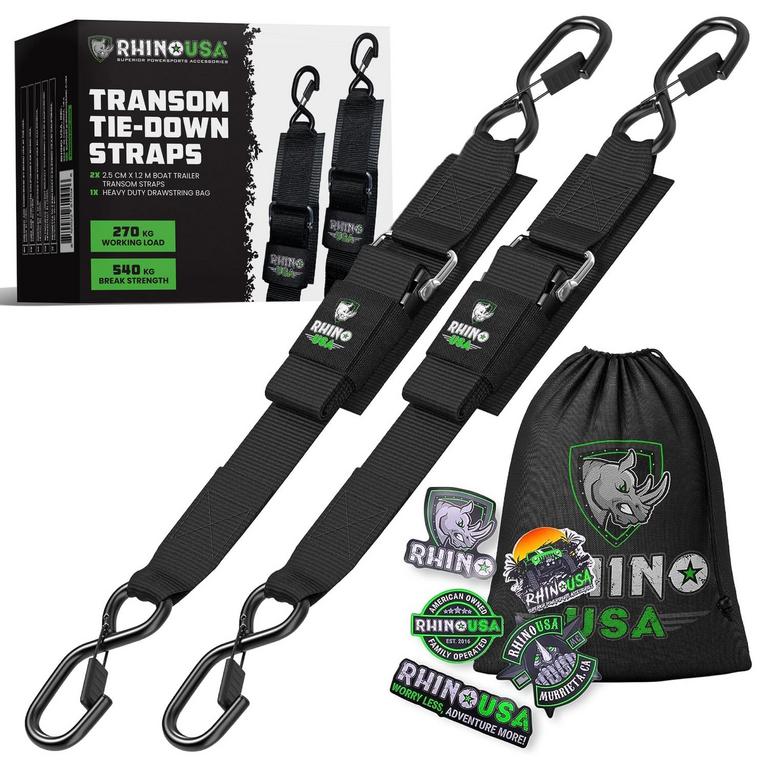 RHINO MARINE TRANSOM STRAPS
