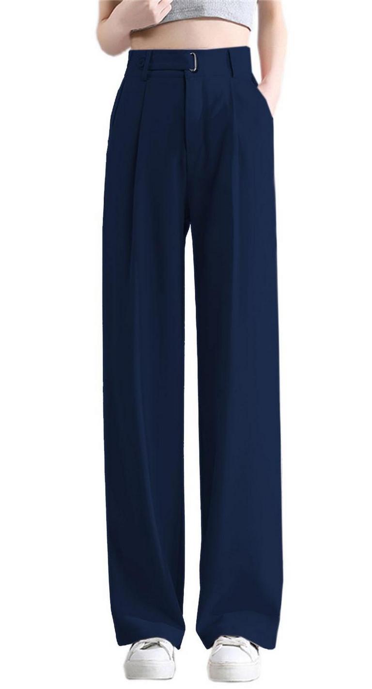 BETUSLINE M NAVY PANTS