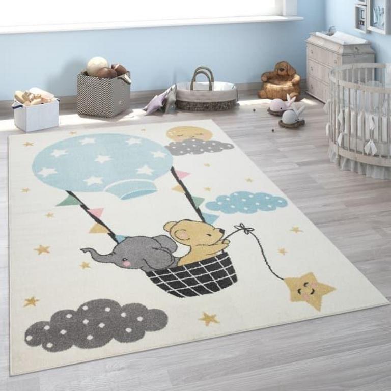 BEAR ELEPHANT KIDS RUG