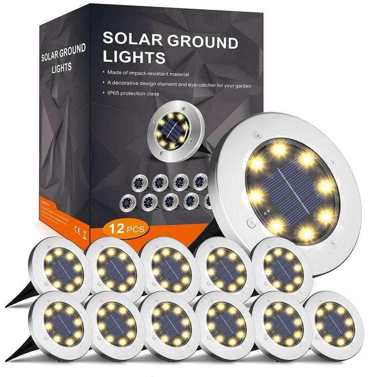 INCX 8LED GARDEN LIGHTS