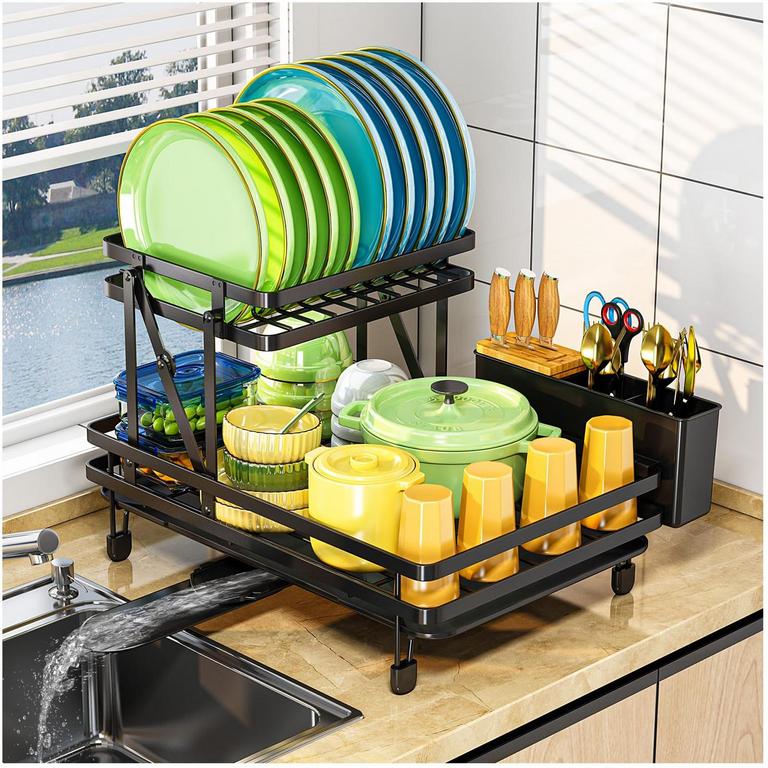 EXPANDABLE DISH RACK