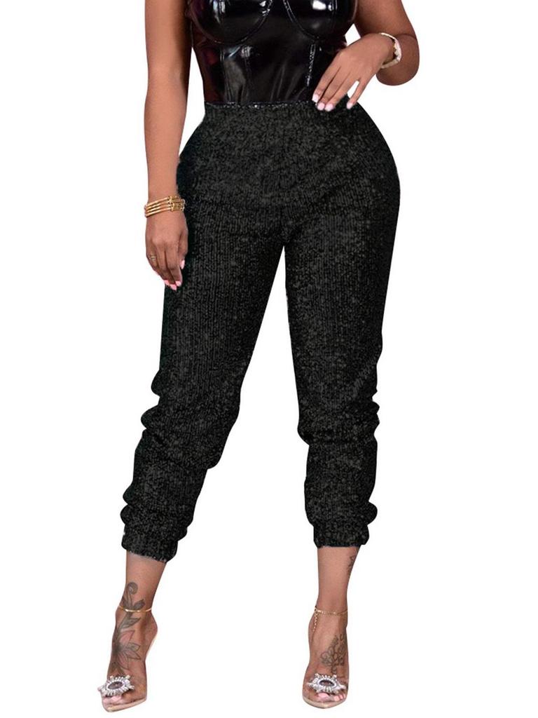 NQGSNTC SEQUIN PANTS XXL