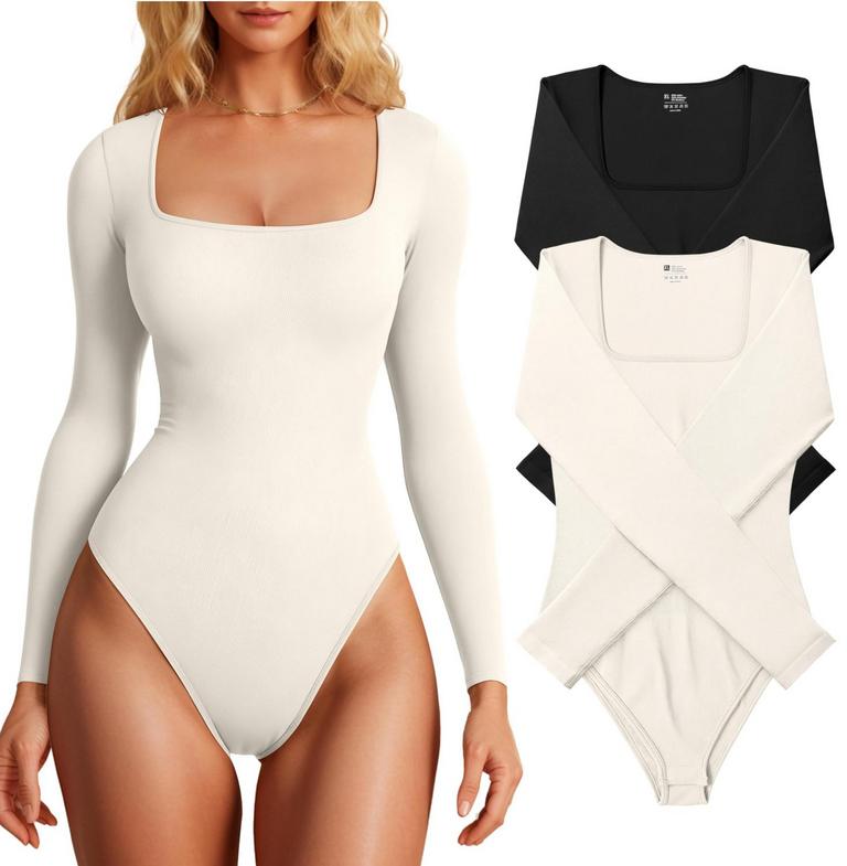 OQQ WOMEN BODYSUITS