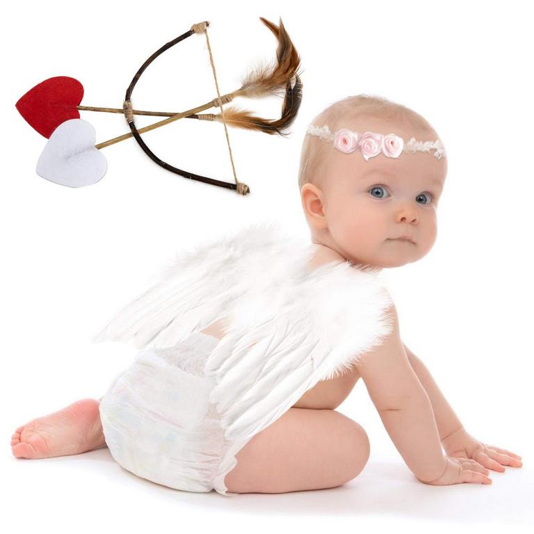 AMOR 0-6M ANGEL COSTUME SET