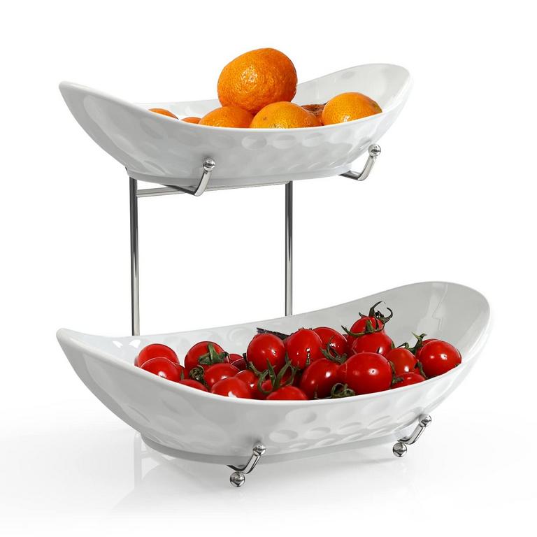 ACLIYS 2 TIER FRUIT BOWL