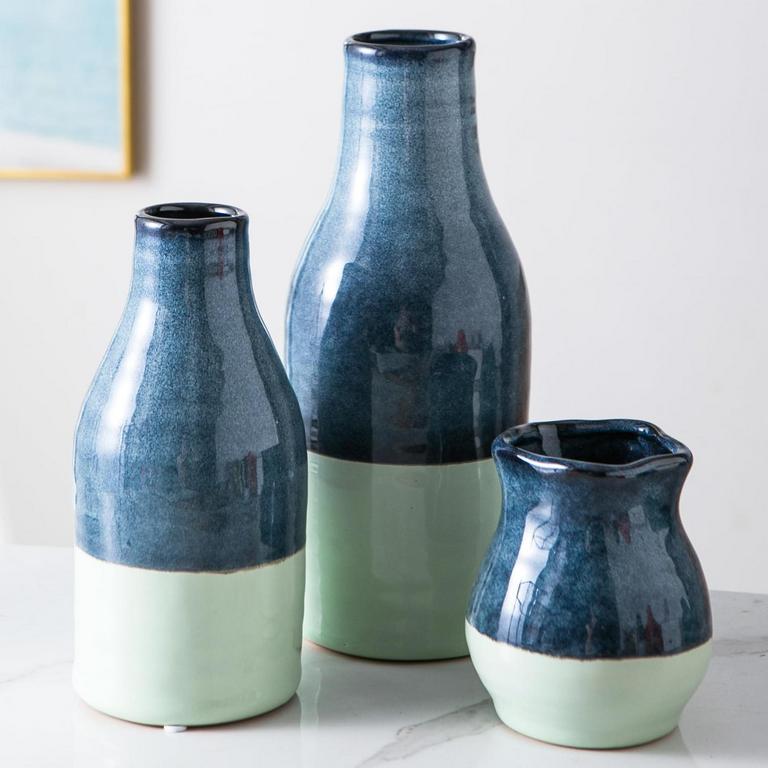 CERAMIC VASE SET 3PC