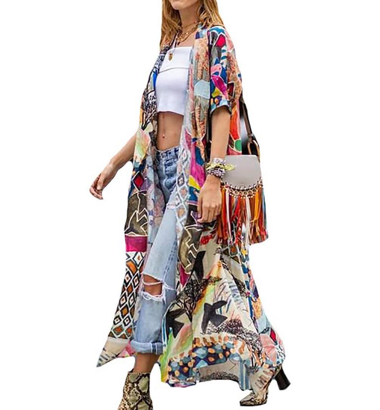 MEILING KIMONO COVER-UP SZ 6