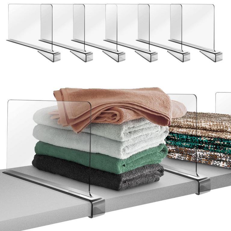 ACRYLIC SHELF DIVIDERS