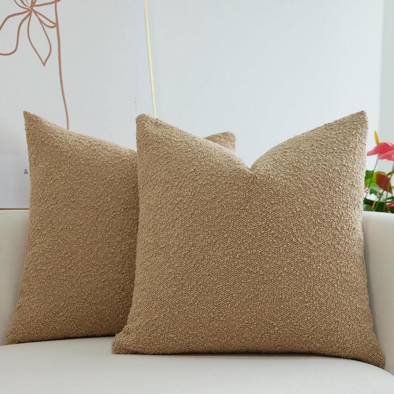 JOJUSIS BOUCLE PILLOW COVERS