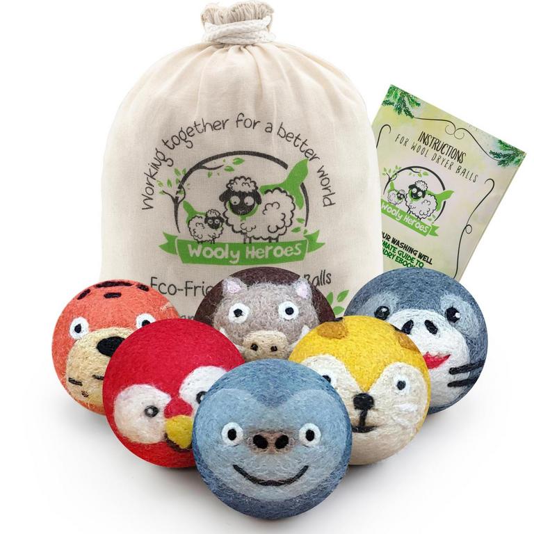 WOOLY HEROES DRYER BALLS