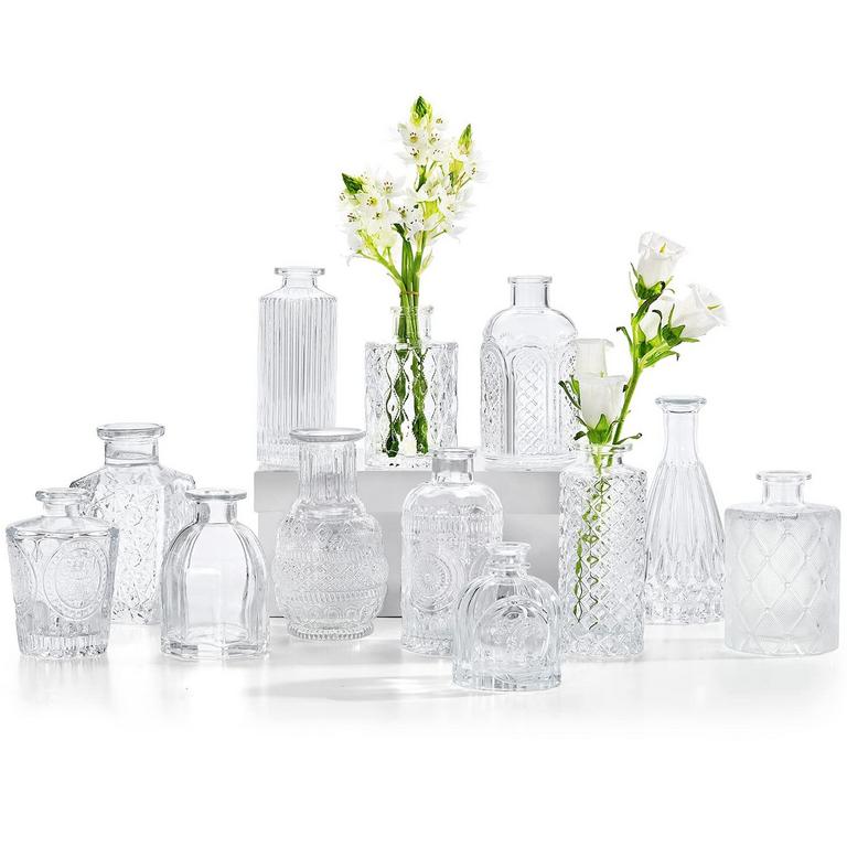 CUCUMI GLASS BUD VASES