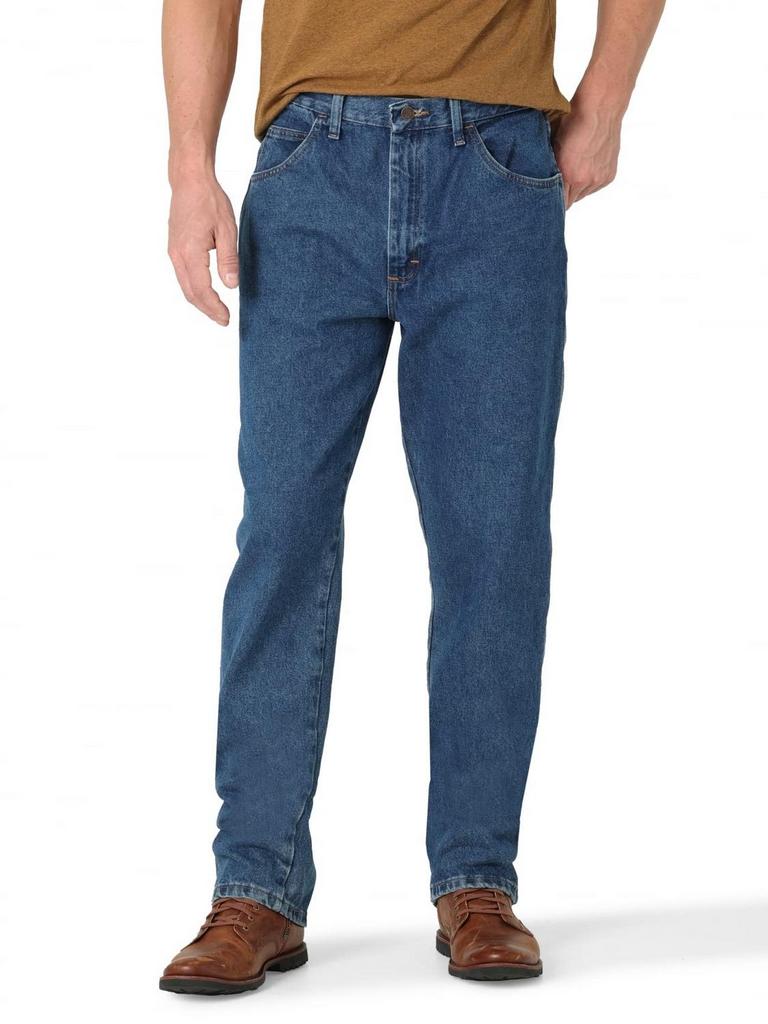 RUSTLER RELAXED JEANS 38W 30L