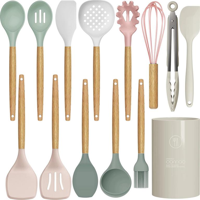 14-PC SILICONE UTENSIL SET