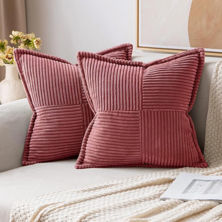 MIULEE CORDUROY PILLOW COVERS