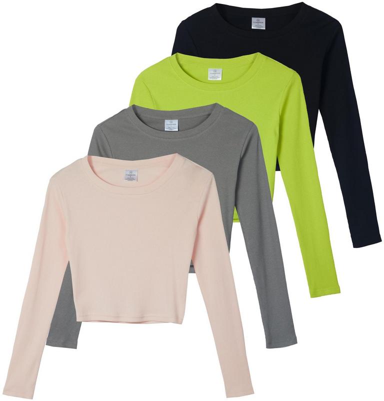 COTTON CREW TOP L
