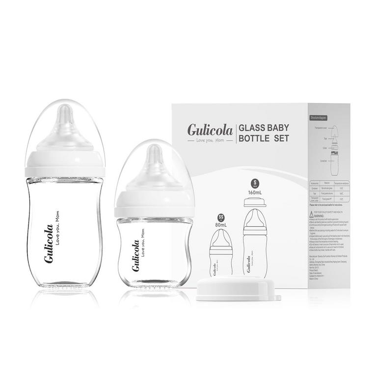 GULICOLA GLASS BABY BOTTLES