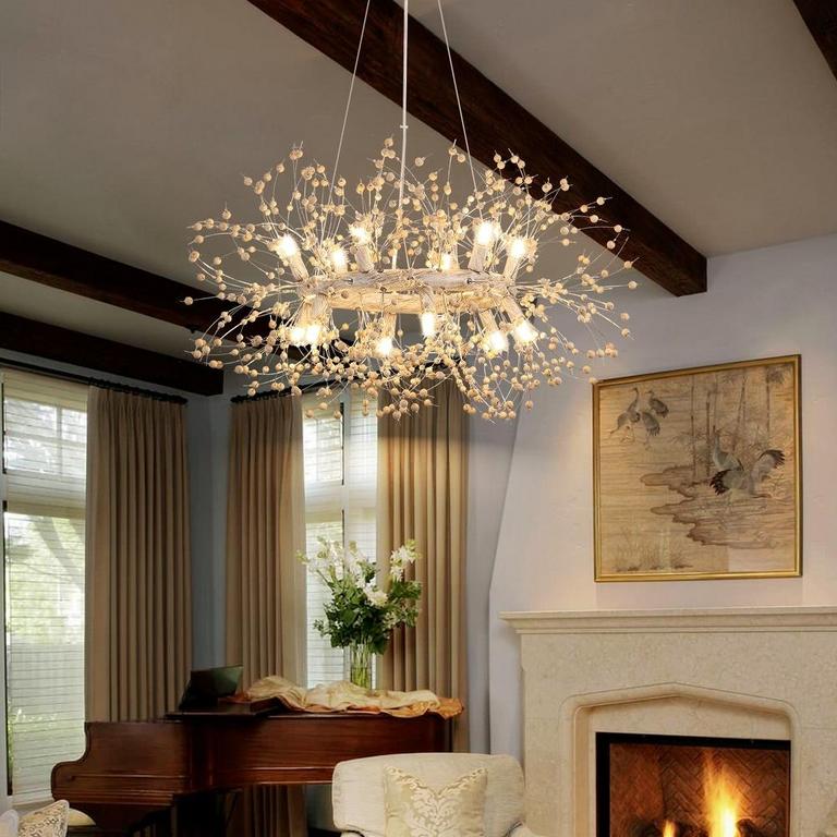 FIREWORK CRYSTAL CHANDELIER