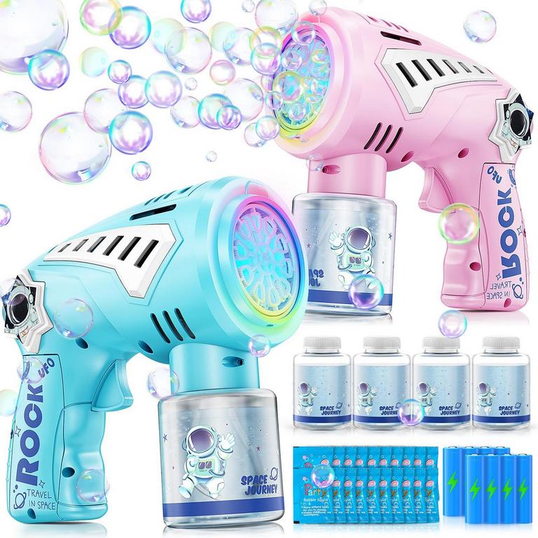 2PK LED BUBBLE GUNS