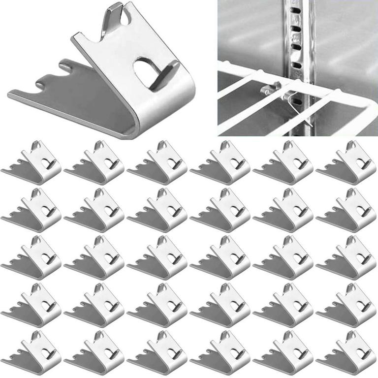 STAINLESS STEEL SHELF CLIPS