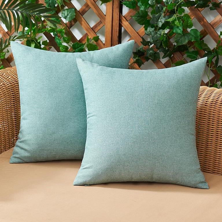 WOABOY OUTDOOR PILLOW COVERS