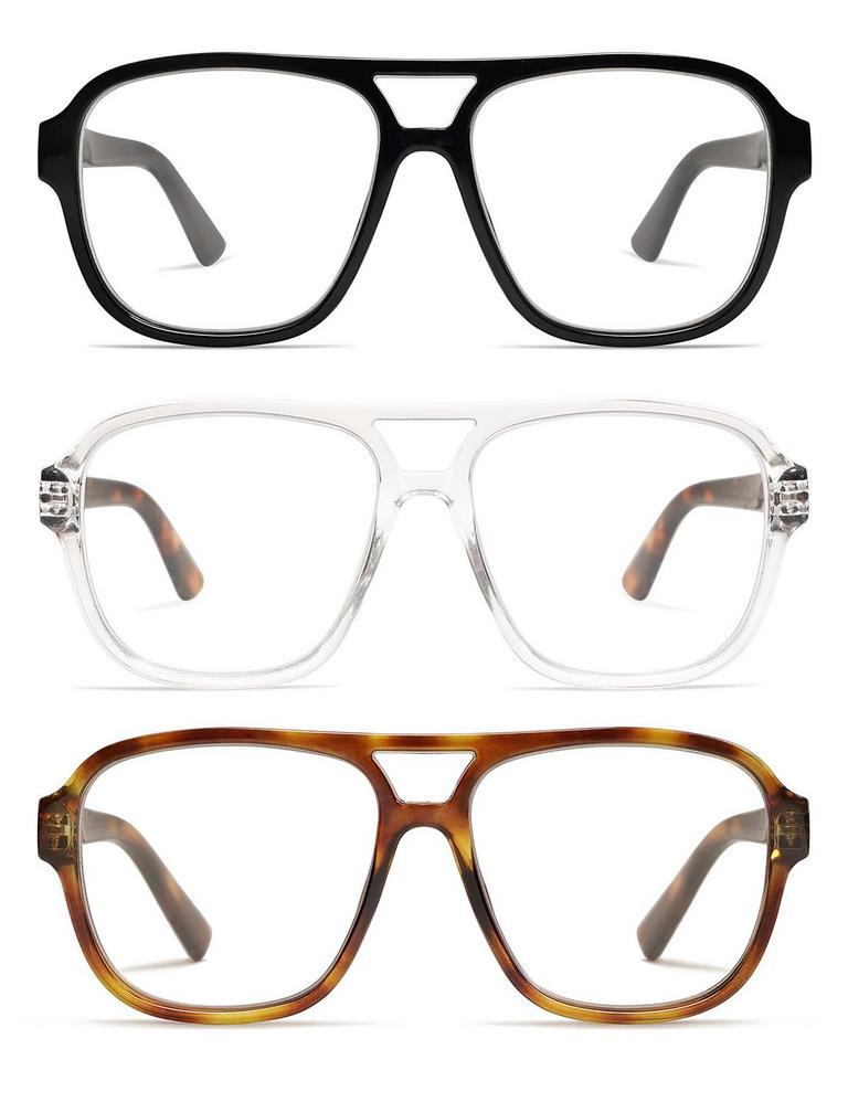 AMOMOMA AVIATOR READING GLASSES