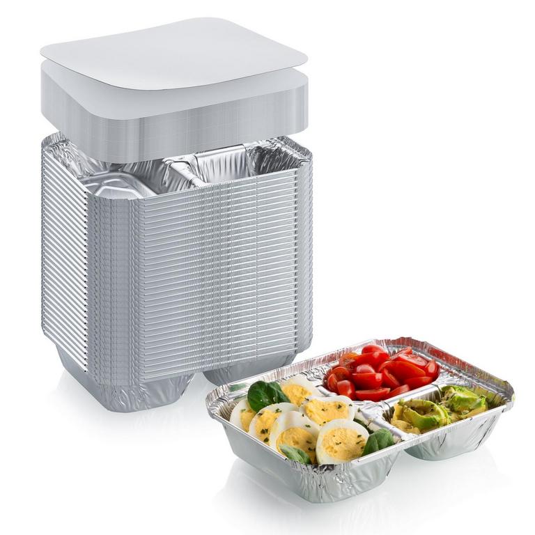 ALUMINUM DINNER TRAYS