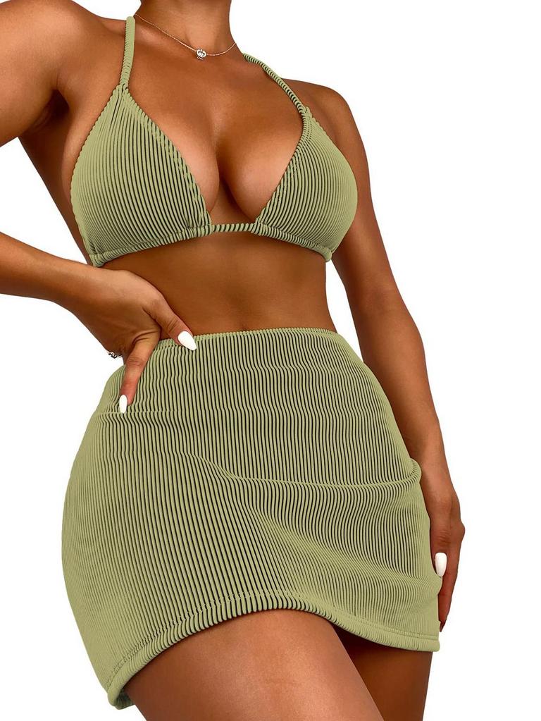 SWEATYROCKS ZEBRA BIKINI M