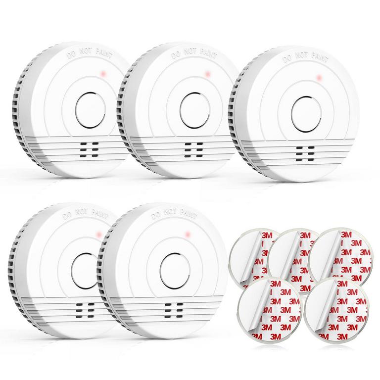 JEMAY 5PK SMOKE ALARMS