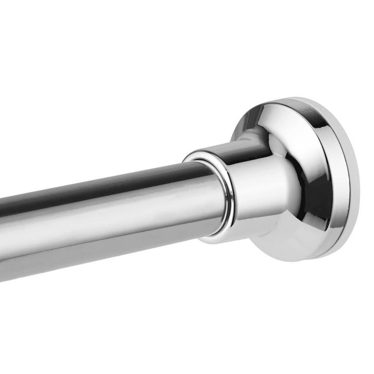 SILVER SHOWER ROD