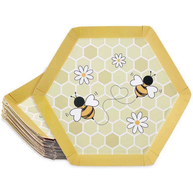WHALINE BUMBLE BEE PLATES