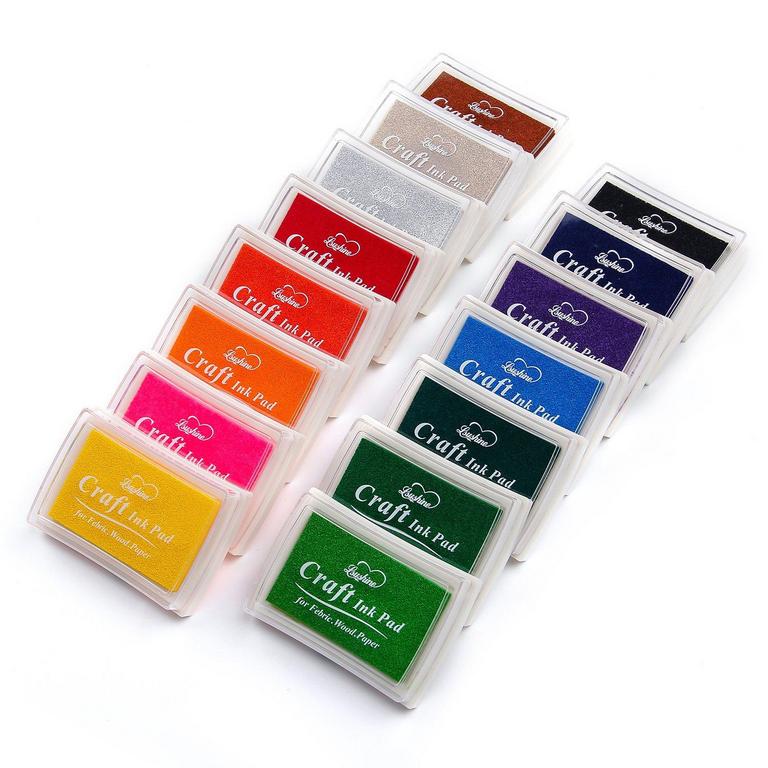 DIY COLOR INK PAD STAMPS