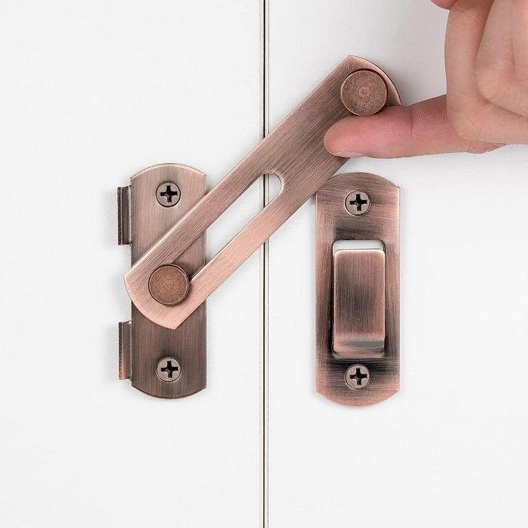 4PK BRNZ SS BARN LATCHES