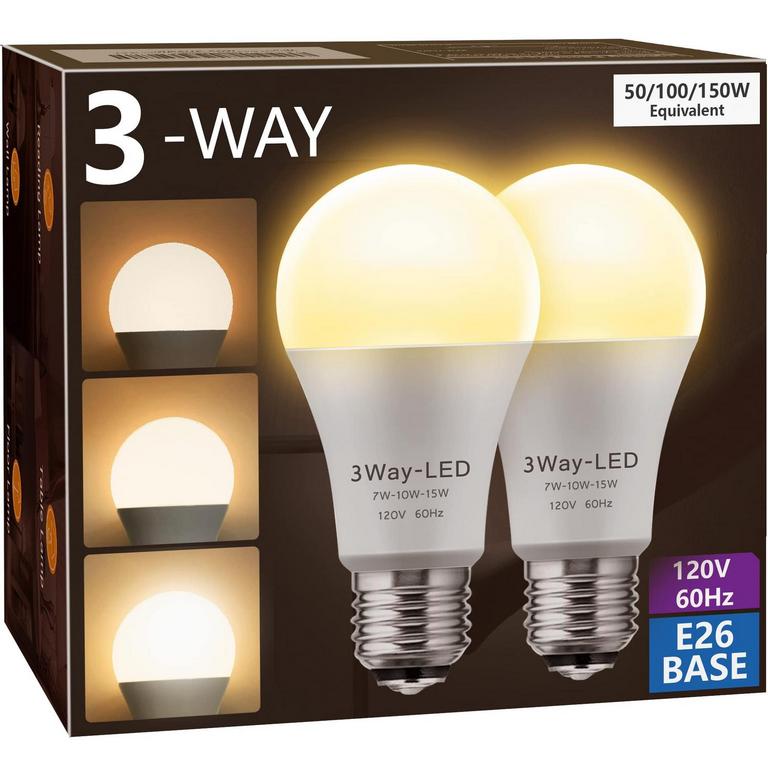 BRIIGNITE 3-WAY LED BULBS