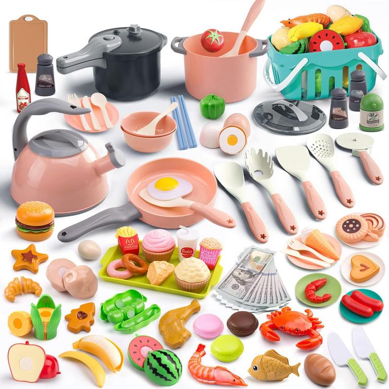 130-PC FUNPYNANI PRETEND KITCHEN TOY SET