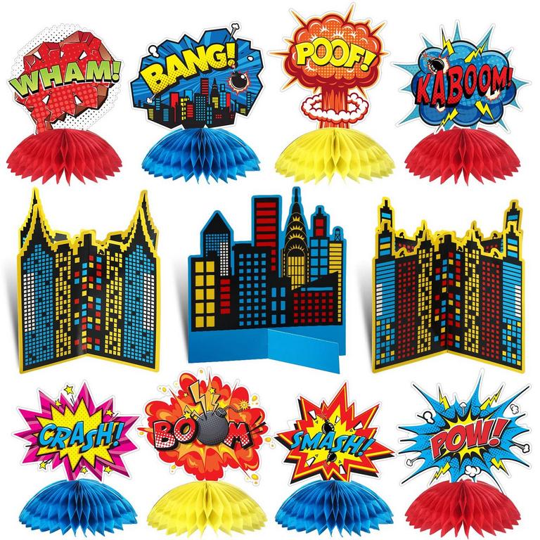 HERO PARTY DECORATION SET