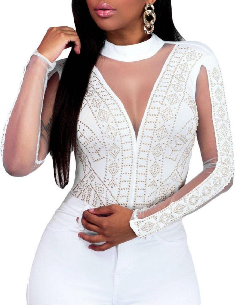 SEBOWEL MESH BODYSUIT S